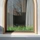 thumbnail image 4 of Calcomanía adhesiva estática para ventana de doble cara para ventanas de vidrio grandes, 1 hoja con césped y mariposas, 47,2 x 11,8 pulgadas, calcomanía impermeable y extraíble para ventana para, 4 of 8