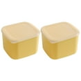 thumbnail image 3 of 2 cajas de queso reutilizables para guardar mantequilla al aire libre., 3 of 8