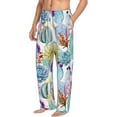 thumbnail image 2 of Disketp Cactus1 Men'S Pajama Pants - Ultra Soft Fleece Sleep And Lounge Pants (Size: S-Xxl), 2 of 9