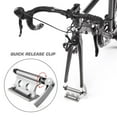 thumbnail image 2 of Support de support de Fourche avant Vélo Pince Fixe à Dégagement Rapide (Argent), 2 of 9