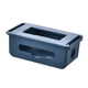 thumbnail image 3 of Organizador de escritorio oculto con cajón debajo del escritorio, bandeja multiusos para la gestión de cables Azul, 3 of 9