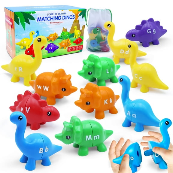 Dinosaur Alphabet Sensory Toy for Toddlers