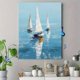 thumbnail image 4 of Qisvanset Cute Swimming Cow Canvas Print 12x16 Inch Kitchen Decor, 4 of 8