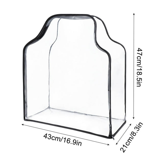 Transparent Large Storage Bag, Visual Organizing Bag, 30L Capacity + Multi-Compartment, Clear Plastic Design, for Home Office, Efficient Storage, Shelf-Style Organizer, Kitchen-Garage Use Akmoler