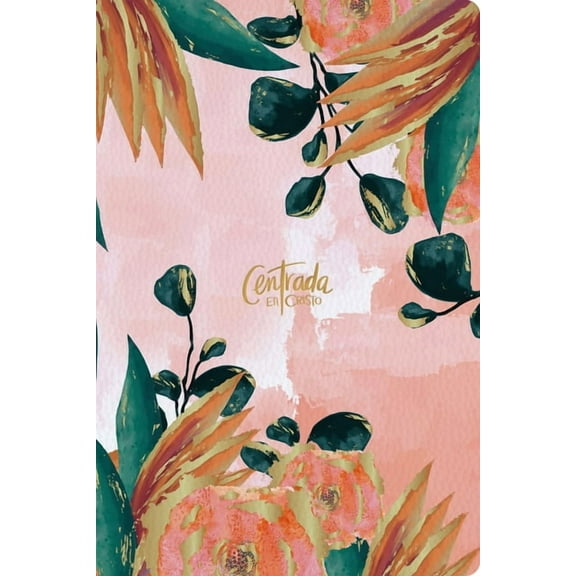 Rvr1960 Centrada En Cristo, Floral Símil Piel: Biblia Devocional Para Mujeres, (Hardcover)