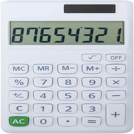 GJX 2026 New Basic Standard Calculators Small Digital Desktop Calculator with 8-Digit Lcd Displaybattery Solar Power Smart Calculator Children'S School Adult Office Family Standard Functions