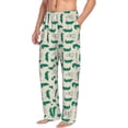 thumbnail image 6 of Susaid Cartoon Crocodile Print Mens Pajama Pants Set Sleep & Lounge Pants, PJ Bottoms with Pockets and Button Fly-Small, 6 of 6