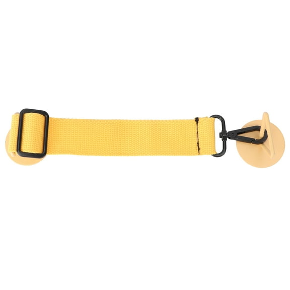 QIFULL Home Use Adjustable Door Strap Yellow Pet Door Stopper Prevent Tail Pinch