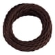 thumbnail image 4 of Kits de cables de alambre trenzado para lámparas colgantes Cable de lámpara trenzado universal de 10 m Cable de lámpara colgante decorativo Lámpara , Café, 4 of 10