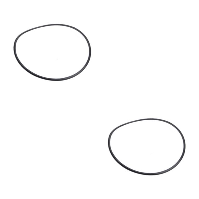 Destyer Anti-Skid Rubber Ring Gasket for Salon Base and Computer Chair Non-Slip Black 38.5cm 2Set