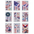 thumbnail image 2 of Agiferg American Lndependence Day Stickers Static Window Stickers Creative Stickers, 2 of 9