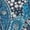 Pool Blue Garden Paisley, variant on Jessica London Women's Plus Size Stretch Knit Cutout Swing Tunic