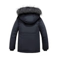 thumbnail image 3 of Wantdo Boy's Puffer Jacket Waterproof Winter Coat Quilted Winter Outerwear Jacket Gray 18-20, 3 of 8