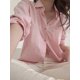 thumbnail image 3 of Blusa Holgada De Manga Larga Rosa Para Mujer, 3 of 30