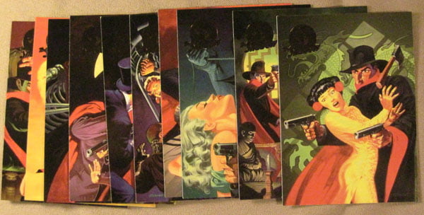 "THE SHADOW" Deluxe Gold Movie Photo Trading Card Set 100-pc, 1994, Topps 