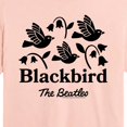 thumbnail image 2 of The Beatles - Blackbird Cropped Graphic T-Shirt, 2 of 5