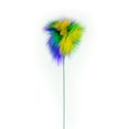 thumbnail image 1 of Midwest Design Imports 49163 23 in. Mardi Gras Feather Fluffy Floral Stem - 4 Piece, 1 of 1