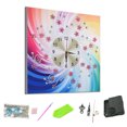 thumbnail image 3 of 5D Clock Wall Clock Diamond Painting Set Painting Room Decor, 3 of 9