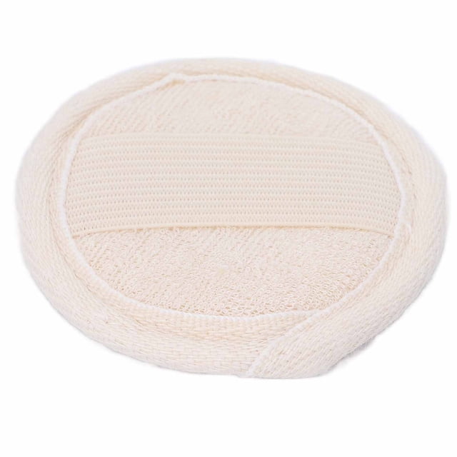 Almohadilla de esponja de lufa para baño, almohadilla de lufa exfoliante, almohadilla de lufa exfoliante facial, almohadilla de esponja de lufa, diseño fácil de usar