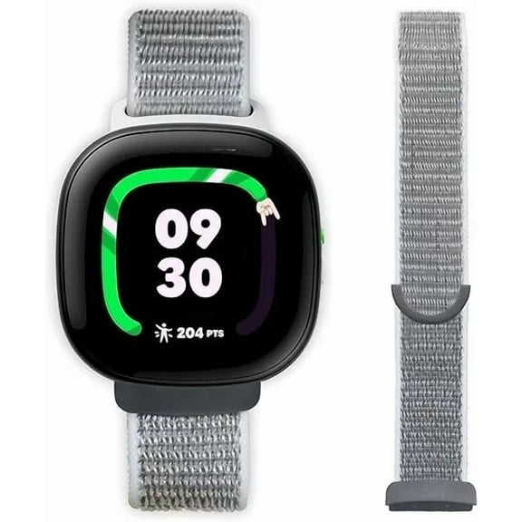 SOATUTO Nylon Band Compatible with Fitbit Ace LTE, Breathable Braided Wristband Soft Sport Loop Replacement Strap for Google Ace LTE