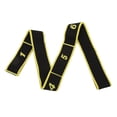 thumbnail image 1 of Bandas elásticas para ejercicios, elásticas, flexibles, de poliéster y algodón, para hacer tú mismo, herramienta de estiramiento para niños, color amarillo, 1 of 14