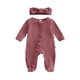 thumbnail image 1 of Niña Bebé Vestido de Manga Larga Cómodo Suave Transpirable Tela Otoño Invierno Sudadera para Viajes Diarios Casa Vacaciones Niña Bebé Manga Larga Romper, 1 of 6