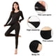 thumbnail image 2 of Ropa interior térmica larga de invierno para mujer, conjunto de ropa interior larga ultrasuave, 2 of 5