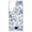 Blue Willow, variant on Walli Cases Samsung S23+ Phone Case with Wallet and Finger Strap - Platinum Python