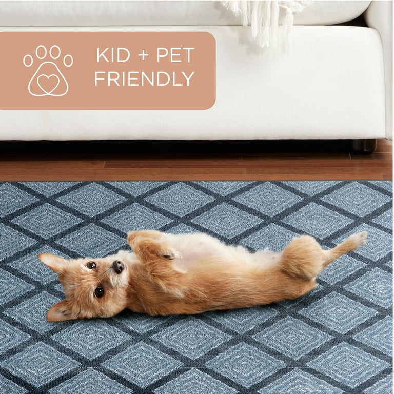 Washable Doormat Rug | Fade-Resistant | Dima Diamond Doormat | Ruggable