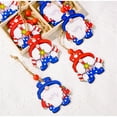 thumbnail image 3 of Summer Savings! Boovnll 4th of July Tree Decorations, 12Pcs Wooden Red White Blue Gnomes Memorial Day Ornaments, 4th of July Ornaments for Patriotic Party Hanging Decor, 4th of July Decorations, 3 of 4