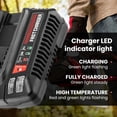 thumbnail image 6 of 2Pack 8.0Ah Replacement for Craftsman V20 Battery and Charger Combo 20V Battery Lithium CMCB205 CMCB204 CMCB201 CMCB202 CMCB206, 6 of 7