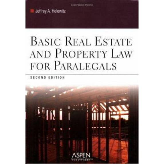 Pre-Owned Basic Real Estate And Property Law for Paralegals (Paperback) 0735558493 9780735558496