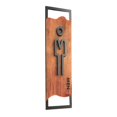 thumbnail image 4 of Señal de baño 3D para mujeres y hombres, señal de identificación, señalización para puerta de baño, símbolo de inodoro, señal de inodoro para tienda perfecl  baño, 4 of 8