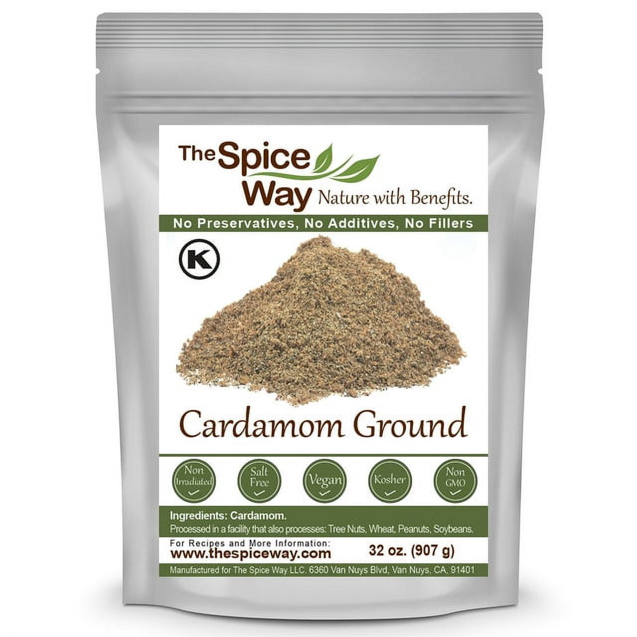 The Spice Way Cardamom Ground 2 lb