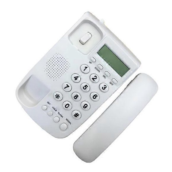 Home Landline Phone Fixed Telephone Desk Phone with Caller ID Corded