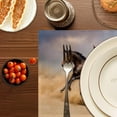 thumbnail image 5 of Running Horse Placemats Set of 6,Washable Heat Resistant 12×18 Inch Linen Table Mats Desert Place Mats for Party Outdoor Dining Décor, 5 of 6