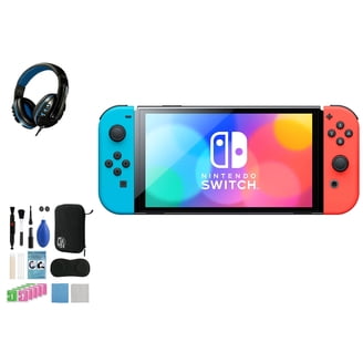 Nintendo Switch – OLED Model w/ 7” OLED Screen & Red/Blue Joy-Con