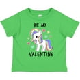 thumbnail image 3 of Inktastic Be My Valentine with Chibi Unicorn Boys or Girls Toddler T-Shirt, 3 of 5