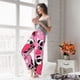 thumbnail image 5 of Balery Panda Heart Valentine Pink Pantalones de pijama para mujer, pijamas ultraligeros, pantalones de estar por casa-XX-Large, 5 of 6