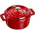 thumbnail image 3 of STAUB La Cocotte 250 mL Cast Iron Round Mini Cocotte, Cherry, 3 of 4
