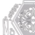 thumbnail image 3 of Troquel de corte DIY, caja hexagonal de Metal, placas de corte en relieve de acero al carbono para tallado de cajas de artesanía de papel, 3 of 8