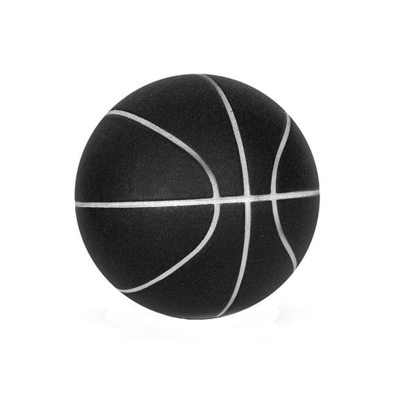 Silent Basketball New Black Size 7 Ball No Noise Indoor Bounce Training Basketball for Kid Playing at Home Boys Birthday Gift