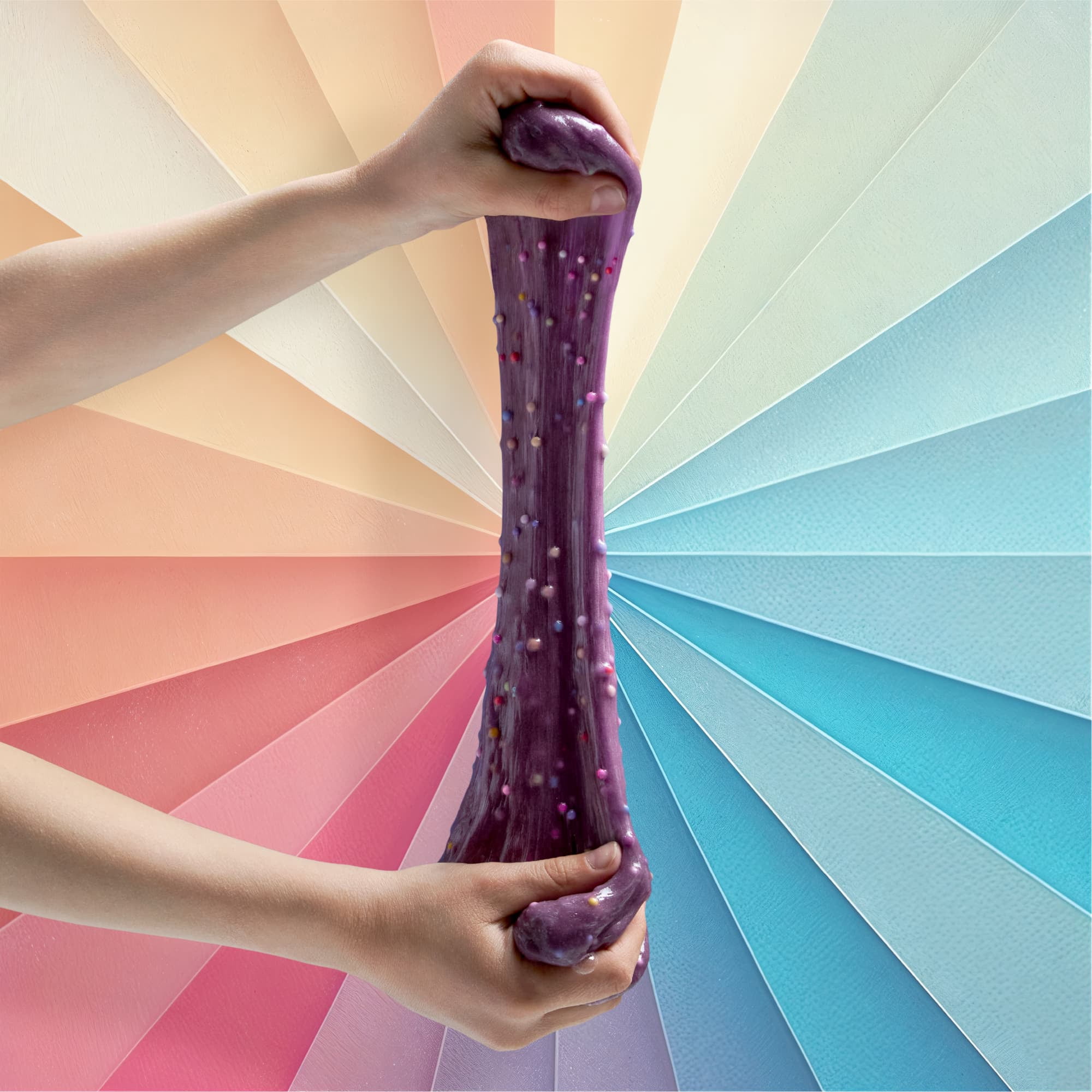 Elmer's Color Wheel Slime Kit, Includes Premade Slime and Slime Supplies, 24 Piece Kit