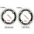 thumbnail image 7 of BUCKLOS Mountain Bike Square Taper Crankset, 170mm Crankset with 104 BCD Mountain Bike Narrow Wide Tooth Chainring 32/34/36/38/40/42T, Single Speed Round/Oval Chainring, fit Shimano, SRAM, FSA, 7 of 7