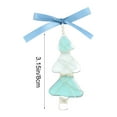 thumbnail image 3 of Christmas Tree-Shaped Sea Glass Friendship Decor, Handcrafted Sea Glass Ornament, Timeless Birthdays Holidays Christmas Decoration, Wall Art Hanging Ornament for Friends, 3 of 8