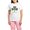 With Pink Camo Pant, variant on CafePress - Cahill Shamrock Women's Light Pajamas - Women's Short Sleeve Print T-Shirt and Pants Light Cotton Pajama Set