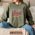 thumbnail image 3 of Christian Christmas Sweatshirt – Isaiah 9:6 Bible Verse Sweater, Nativity Holiday Crewneck, Faith Christmas Gift, Religious Unisex Pullover, 3 of 5