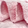 thumbnail image 3 of Mocaletto 2-Piece Reversible Pink Microfiber Quilt Sets, Twin, 3 of 6