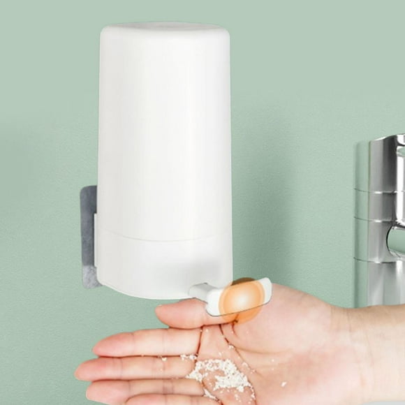 perfk Soap Grinder Dispenser Manual Soap Container for Apartment Office Gyms