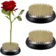 thumbnail image 3 of 2 unidades de herramientas fijas de flores redondas de 2 pulgadas de oro Afortunado Sencillez, 3 of 5